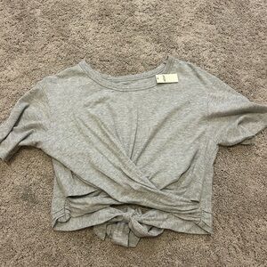 Aerie crossover tied t shirt size XS